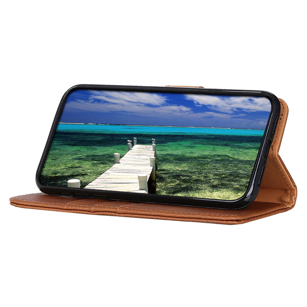 KHAZNEH Anti-scratch Cell Phone Cover for Xiaomi 13 Pro 5G Cowhide Texture PU Leather Shockproof Flip Phone Wallet Case Foldable Stand KHAZNEH Anti-scratch Cell Phone Cover for Xiaomi 13 Pro 5G Cowhide Texture PU Leather Shockproof Flip Phone Wallet Case Foldable Stand